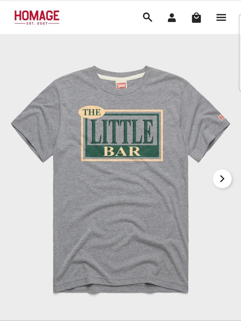 HOMAGE The Little Bar Tee